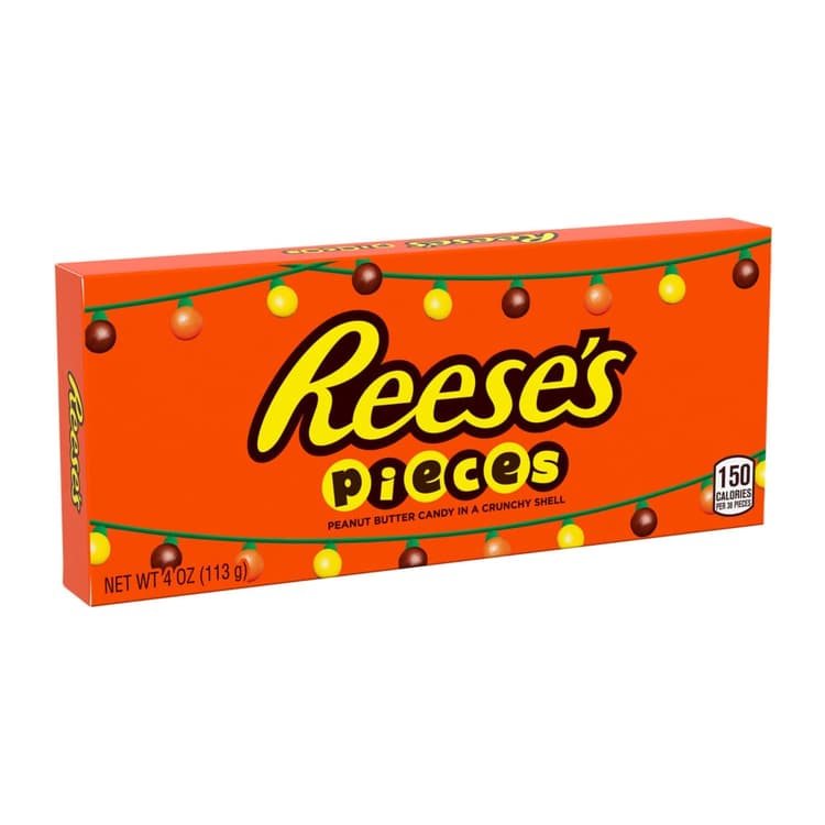 Reese'S Pieces Peanut Butter In A Crunchy Shell Candy, Christmas