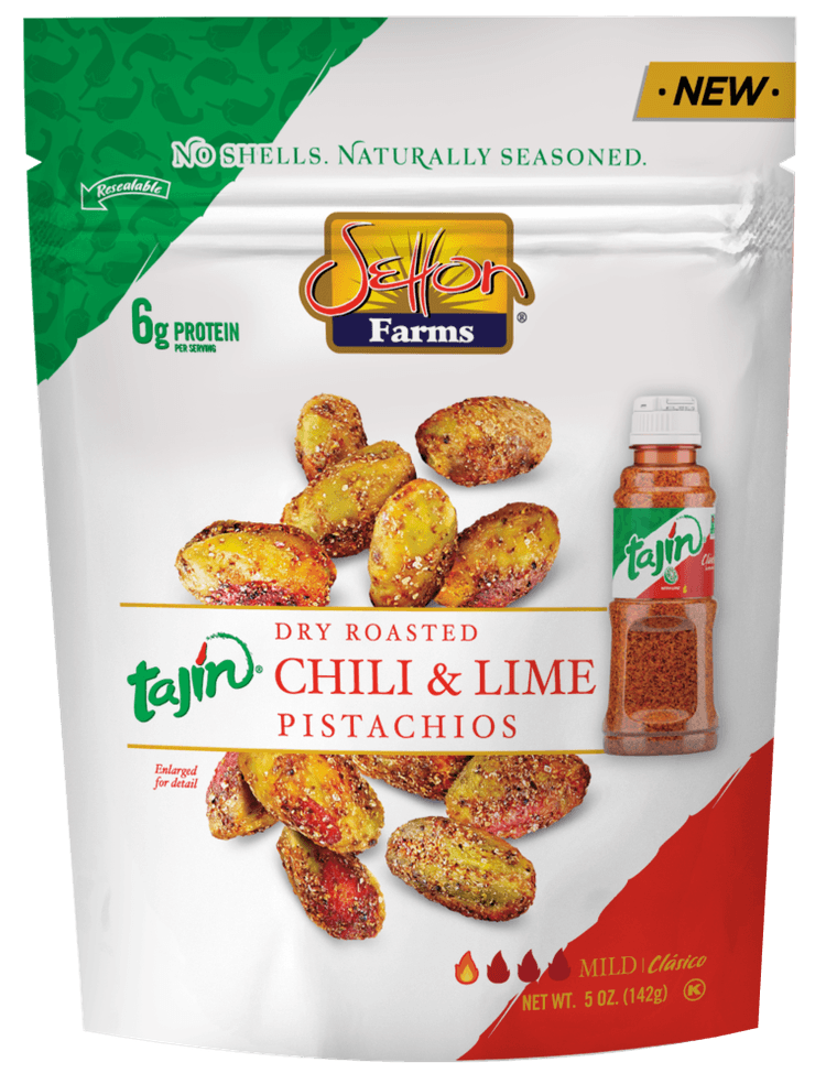 Setton Farms Tajin Dry Roasted Chili & Lime Pistachios