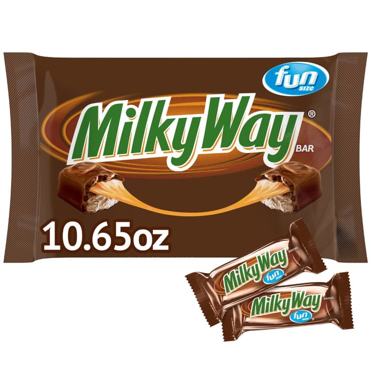 Milky Way Fun Size Chocolate Candy Bars Bag
