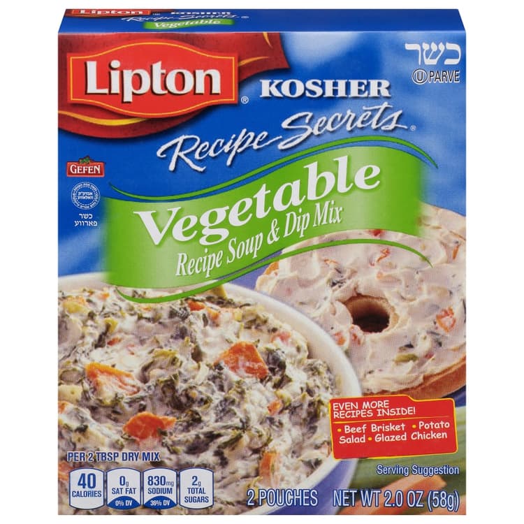 Lipton Recipe Secrets Recipe Soup & Dip Mix Vegetable