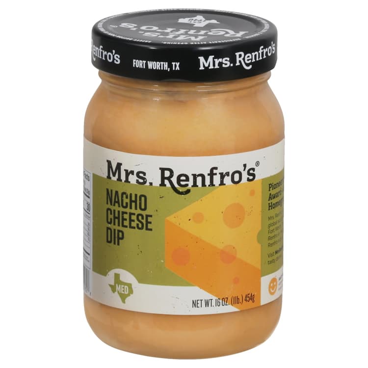 Mrs. Renfros Gourmet Sauce Medium Nacho Cheese