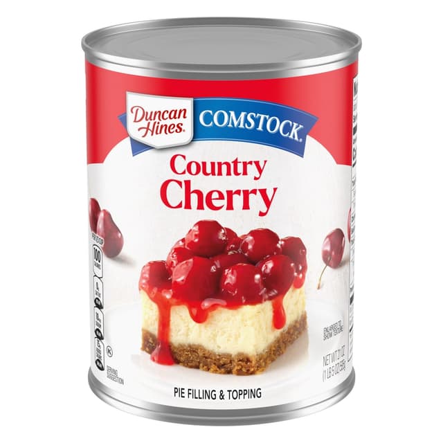Is it Corn Free? Duncan Hines Comstock Pie Filling & Topping Original Country Cherry