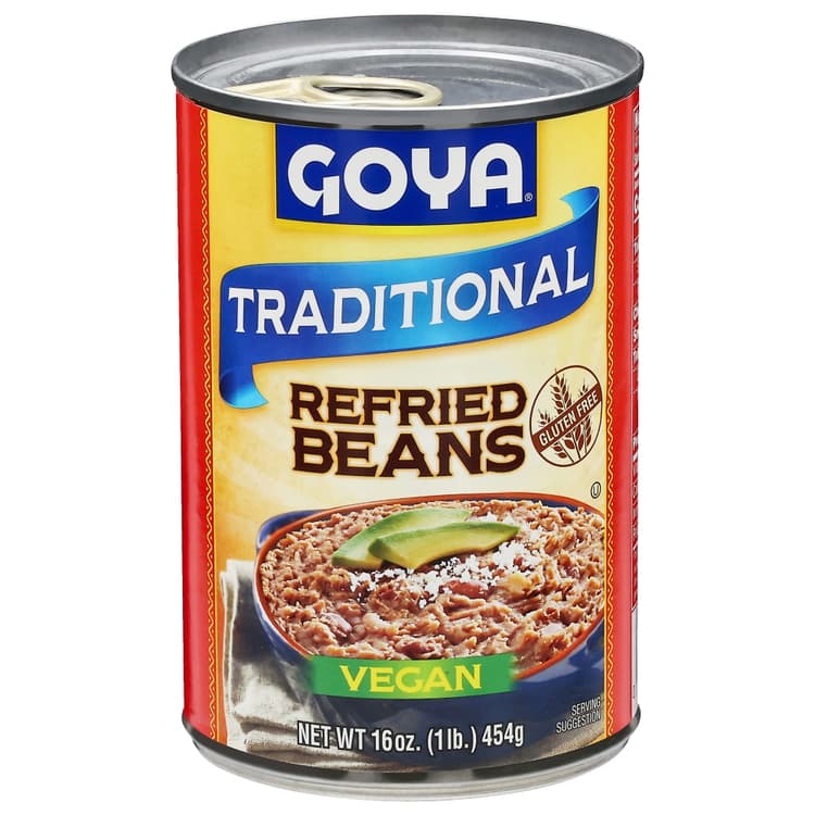 Goya Beans Pinto Refried Traditional