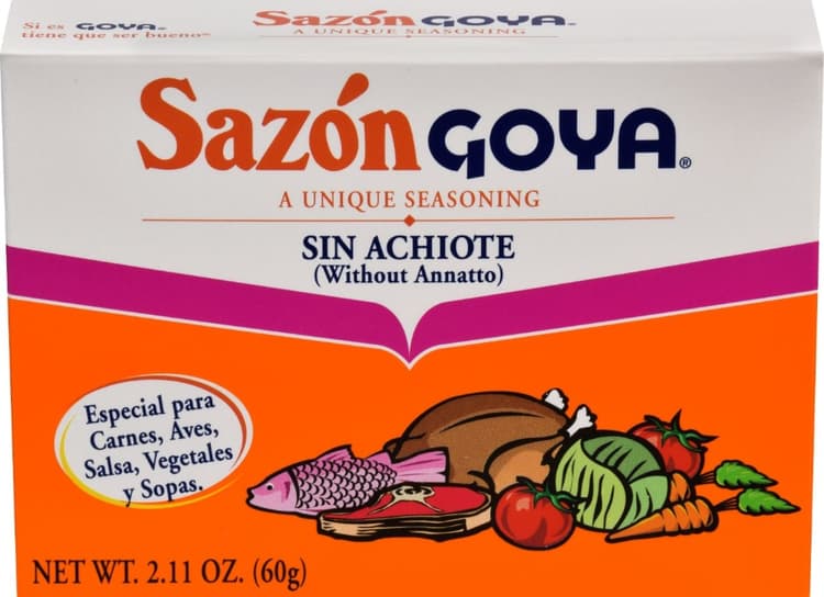 Goya Sazon Seasoning Sin Achiote