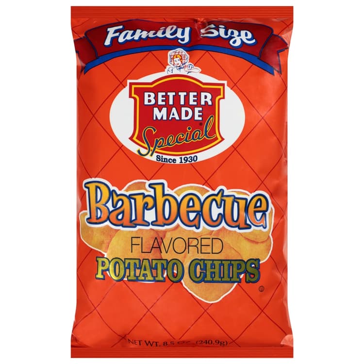 Better Made Special Barbeque Flavored Potato Chips Family Size