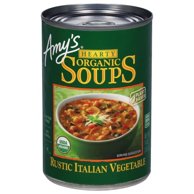 Is it Oral Allergy Syndrome Friendly? Amy's Kitchen Organic Rustic Italian Vegetable Soup
