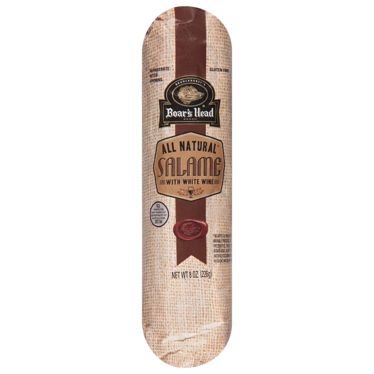 Boars Head Salame Natural With White Wine