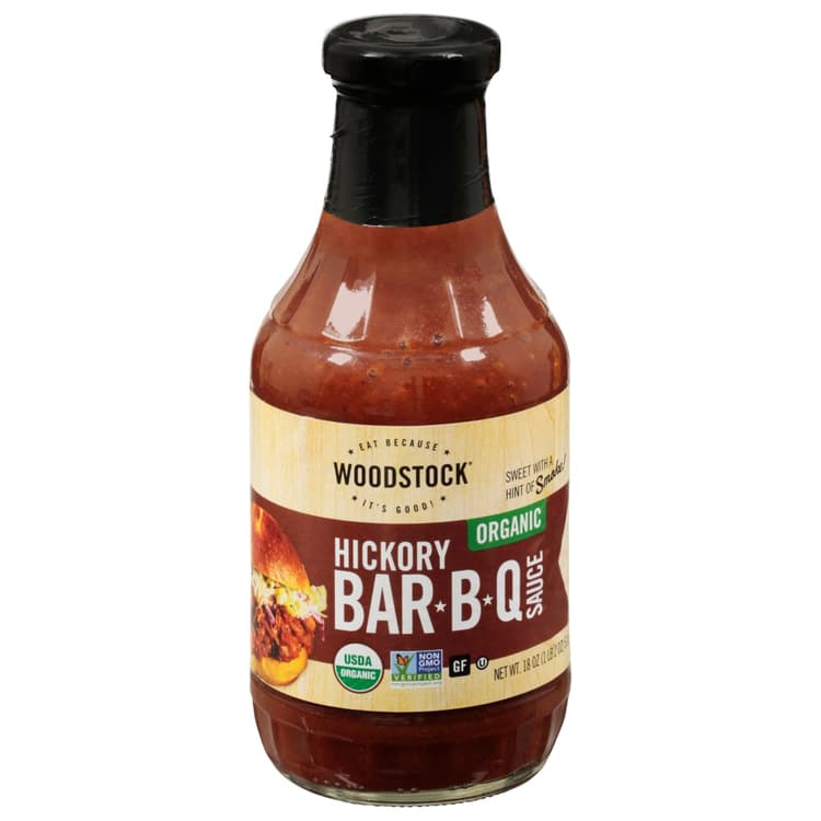 Woodstock Organic Hickory Barbecue Sauce
