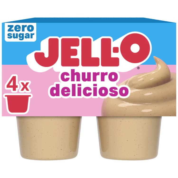 Jello-O Delicious Churro Zero Sugar Pudding