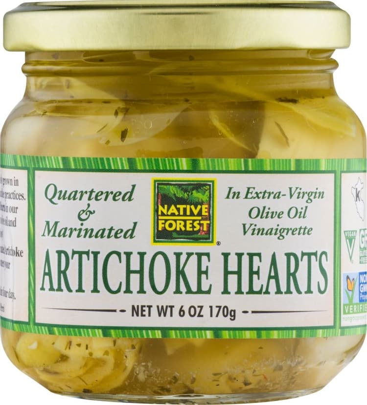 Native Forest Organic Artichoke Hearts Marinated & Quartered