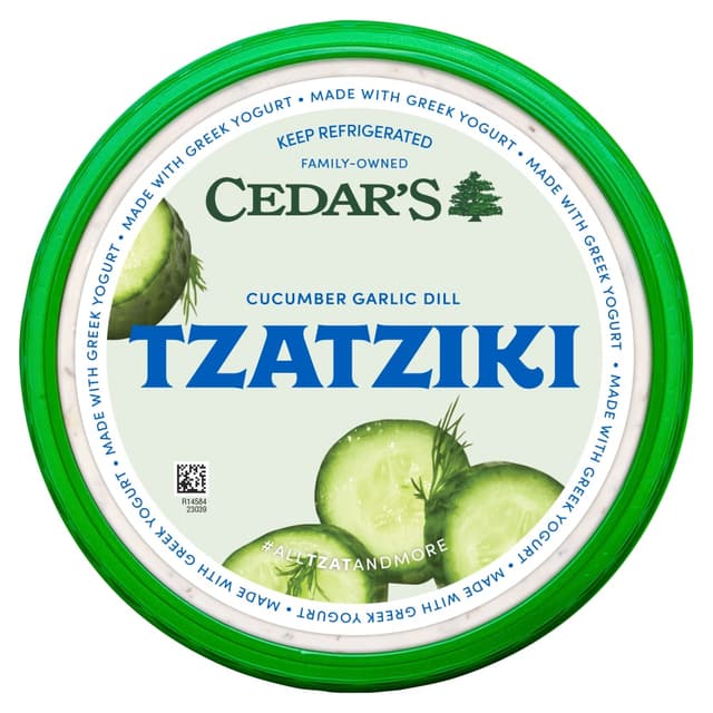 Is it Tree Nut Free? Cedars Tzatziki Cucumber Garlic Dill