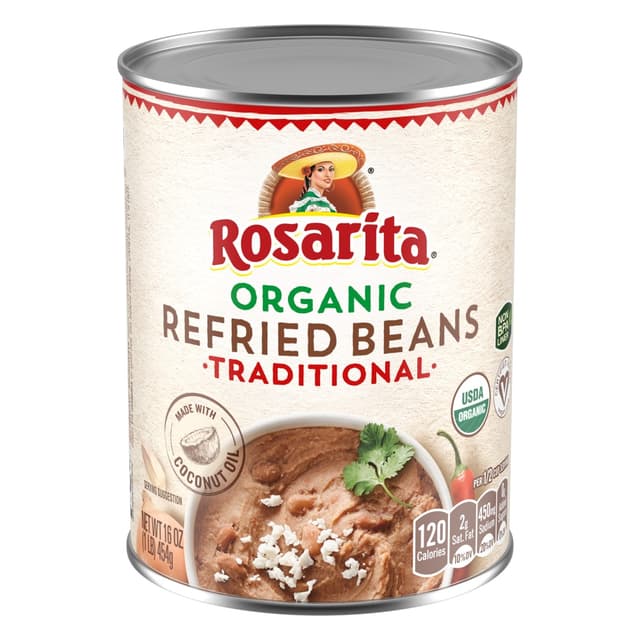 Is it Low FODMAP? Rosarita Organic Refried Beans