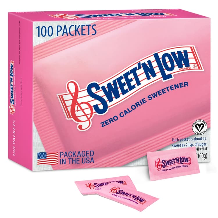 Sweet N Low Sweetener Packets Zero Calorie