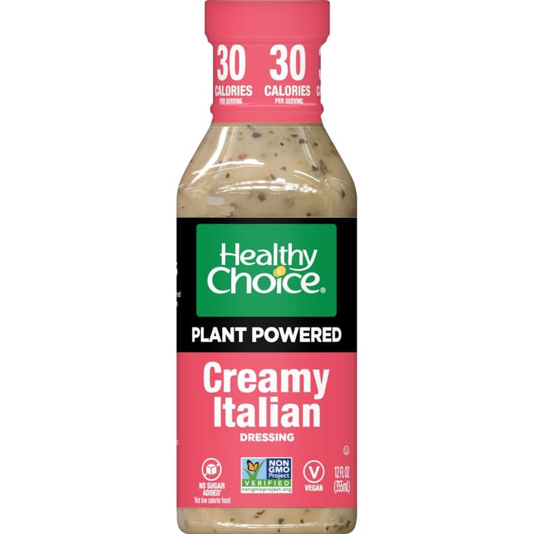 Healthy Choice Plant-powered Vegan Creamy Italian Salad Dressings