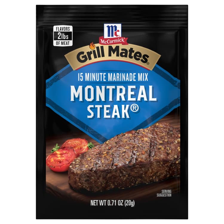 Mccormick Grill Mates Montreal Steak Marinade Seasoning Mix