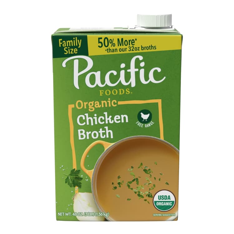 Pacific Foods Organic Free Range Chicken Broth Value Size
