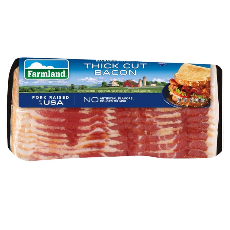 Farmland Naturally Hickory Smoked Thick Cut Bacon