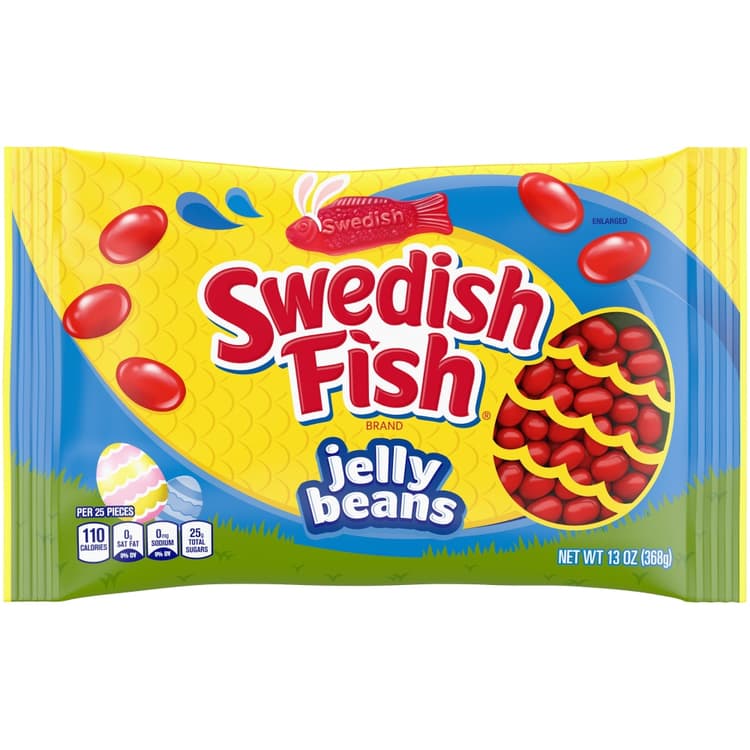 Swedish Fish Red Jelly Beans Easter Candy