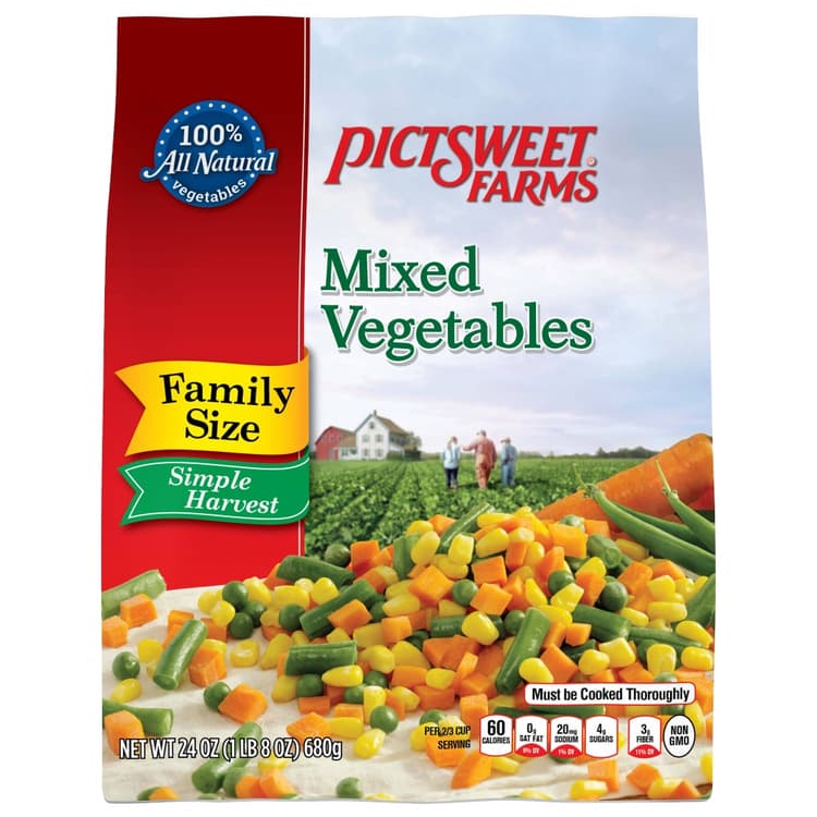 Pictsweet Farms Vegetables Mixed Simple Harvest Family Size