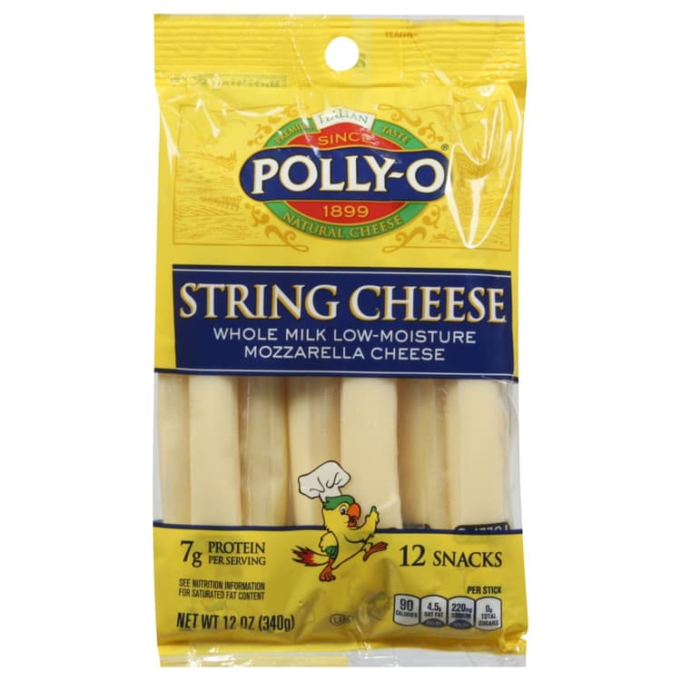 Polly-O Creamy String Cheese Mozzarella