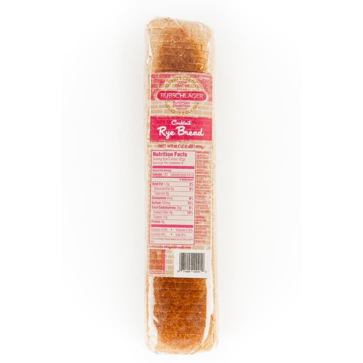 Rubschlager Cocktail Rye Bread