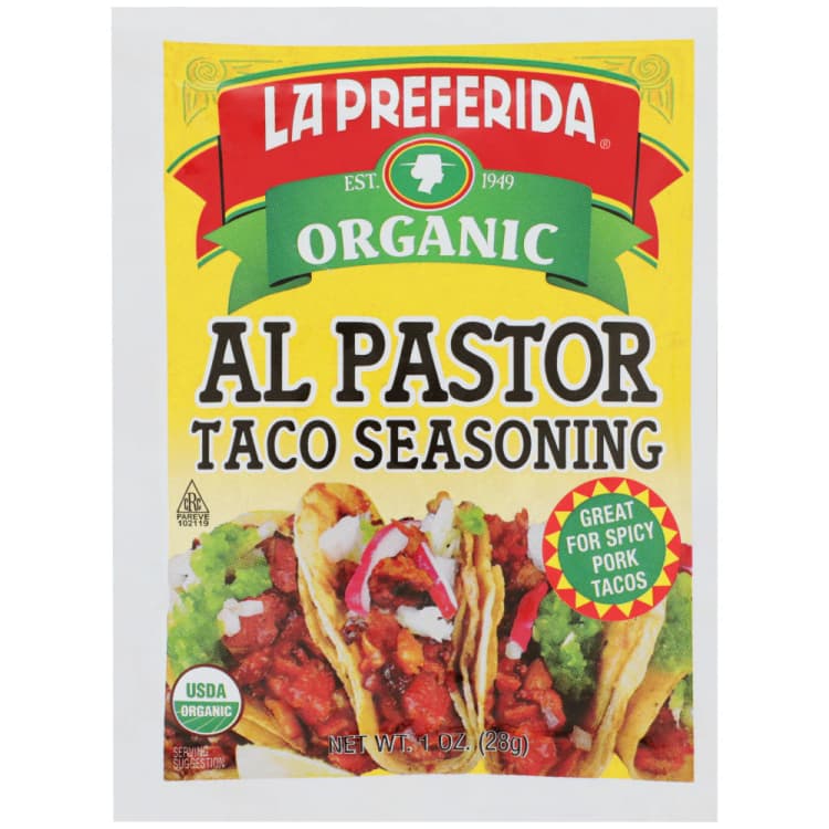 Lp Organic Al Pastor Taco Seasoning