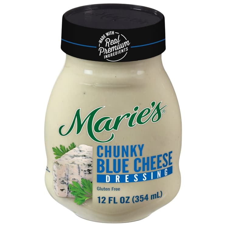 Maries Salad Dressing & Dip Real Premium Non Gmo Oil Chunky Blue Cheese
