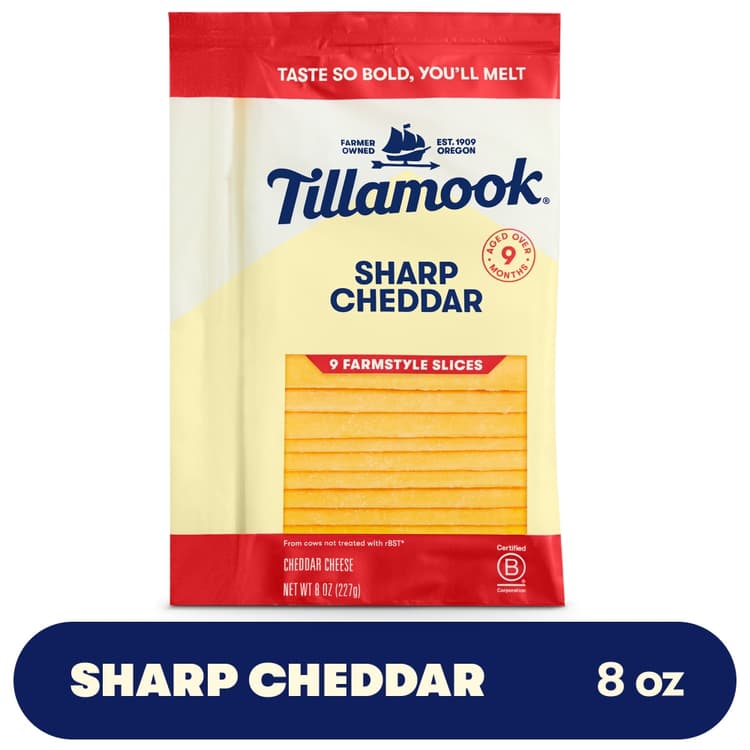 Tillamook Sharp Cheddar Cheese Farmstyle