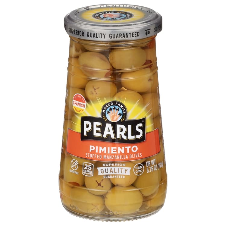 Pearls Manzanilla Olives Pimiento Stuffed