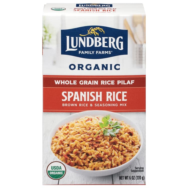 Lundberg Organic Rice & Seasoning Mix Spanish Rice