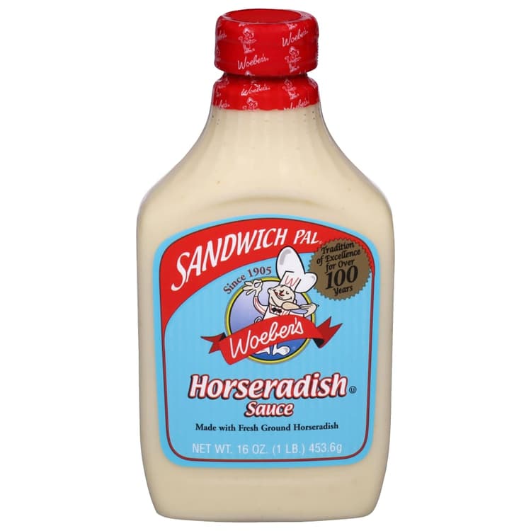 Woebers Sandwich Pal Sauce Horseradish