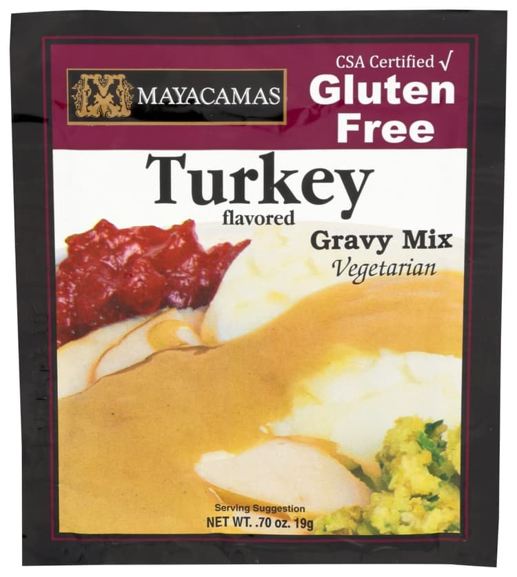 Mayacamas Gravy Mix Packet Vegetarian Turkey Flavored Gluten Free
