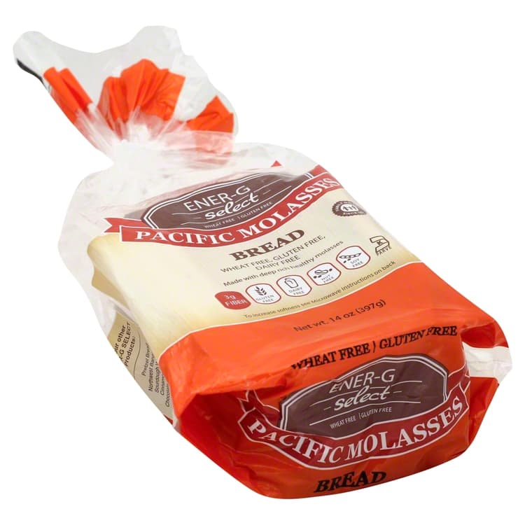 Ener-G Select Gluten Free Bread Pacific Molasses