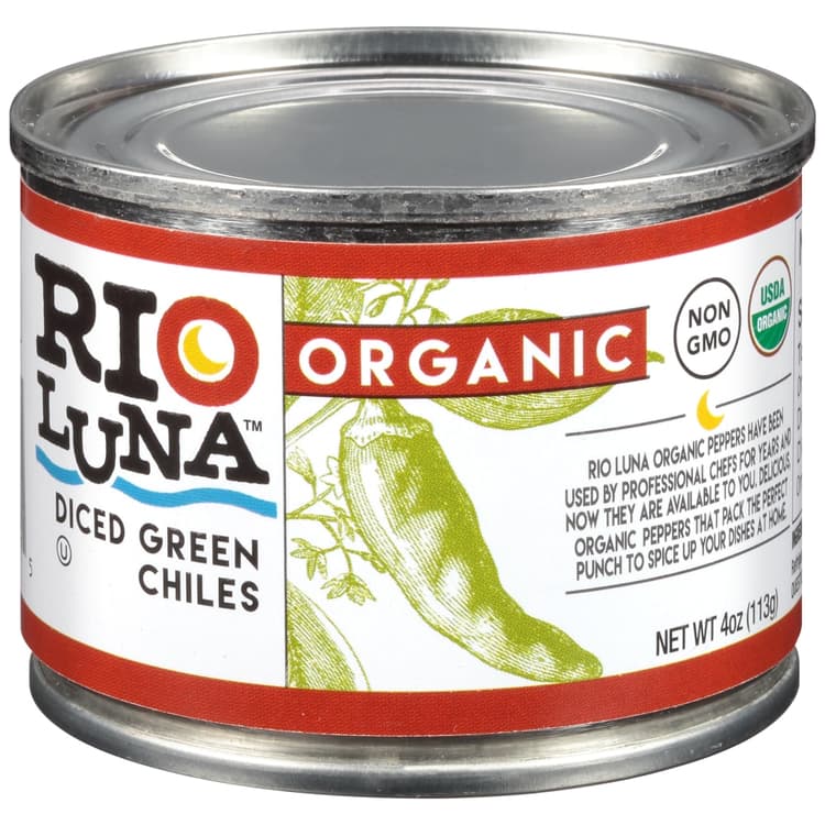 Rio Luna Organic Chiles Green Diced