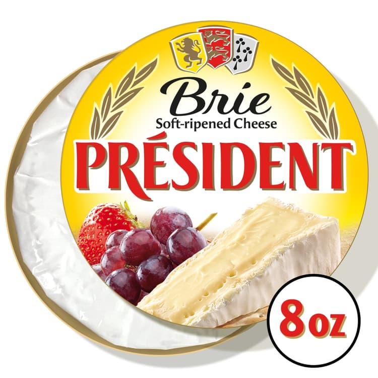 President Brie Cheese Mini Wheel
