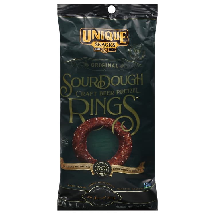 Unique Sourdough Craft Beer Pretzel Rings