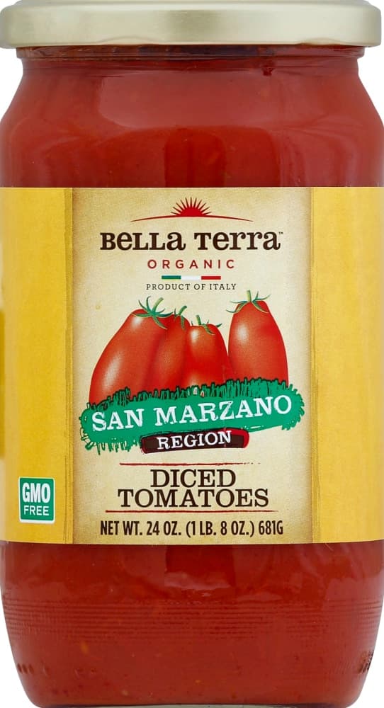 Bella Terra Organic Diced Tomatoes San Marzano