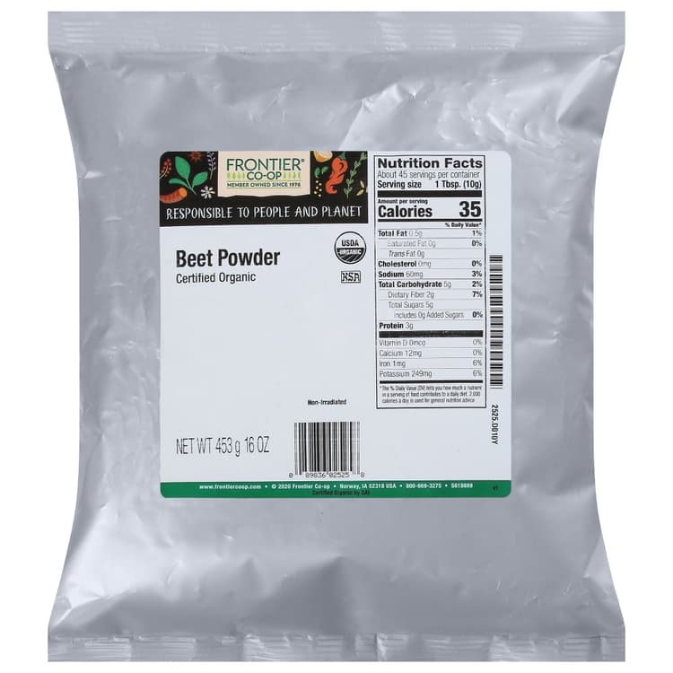 Frontier Organic Beet Powder