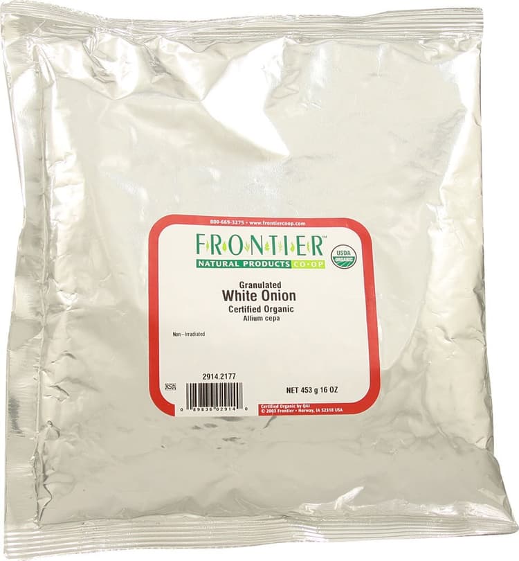 Frontier Co-Op Organic Granulated White Onion