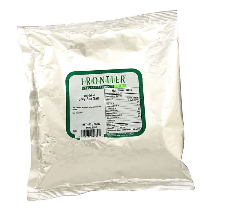 Frontier Co-Op Grey Sea Salt Fine Grind