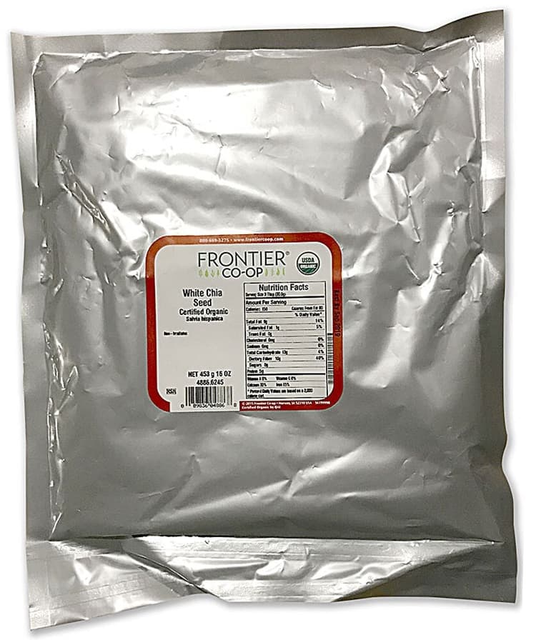 Frontier Co-Op Organic White Chia Seed