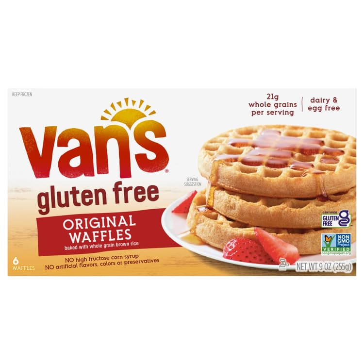 Van's Foods Totally Original Gluten Free Waffles