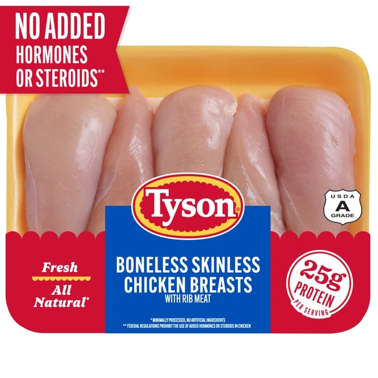 Tyson Chicken Breast Boneless, Skinless Family