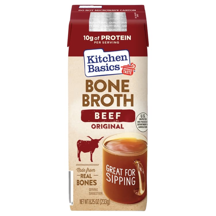 Kitchen Basics Original Beef Bone Broth Carton