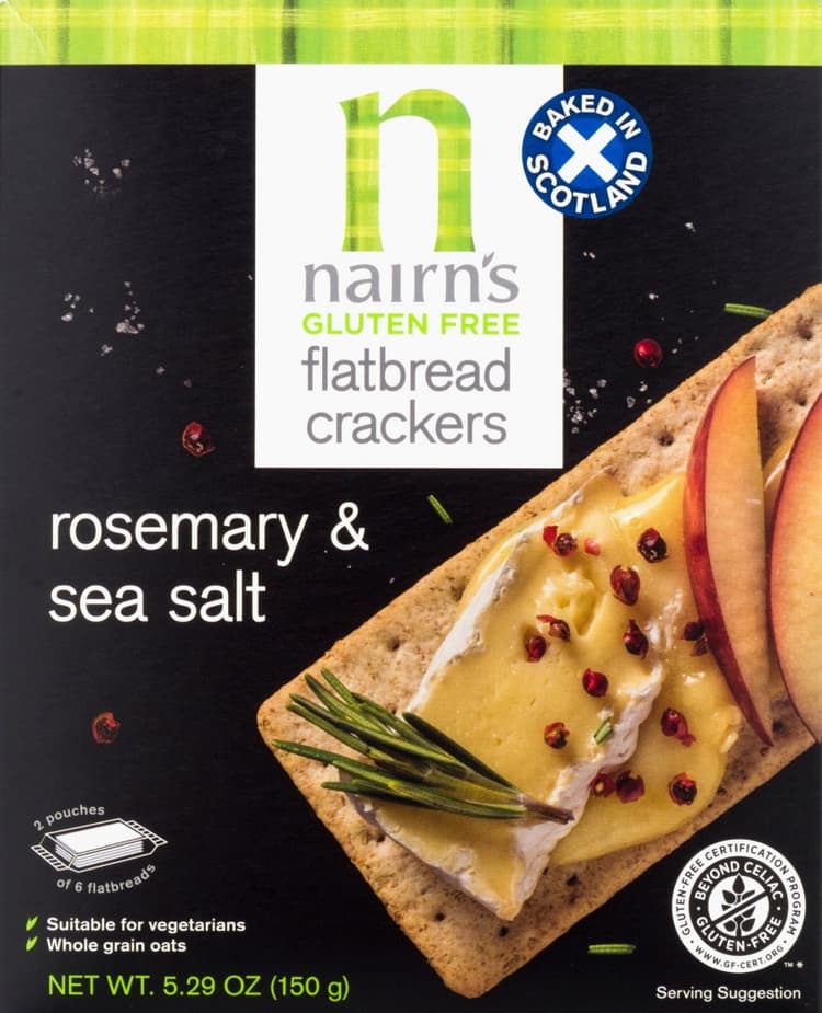 Nairn'S Rosemary & Sea Salt Oat Flatbreads