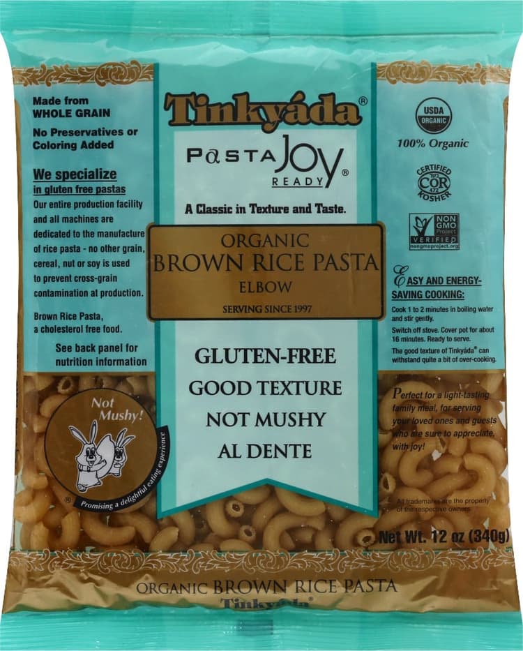 Tinkayada Organic Elbow Brown Rice Pasta