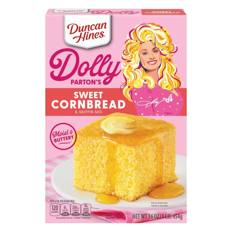 Duncan Hines Dolly Parton'S Sweet Cornbread & Muffin Mix