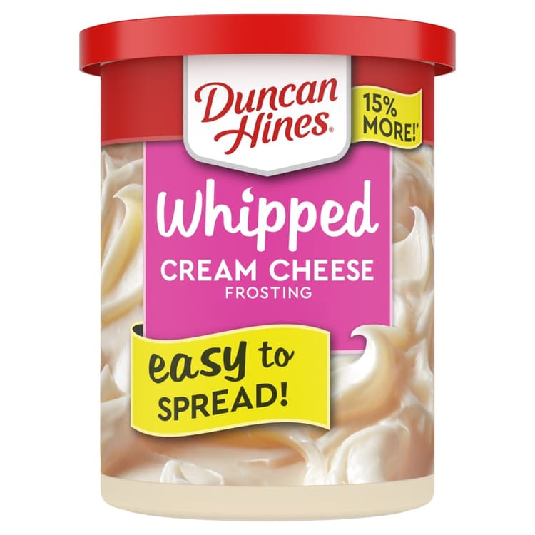 Duncan Hines Whipped Cream Cheese Frosting