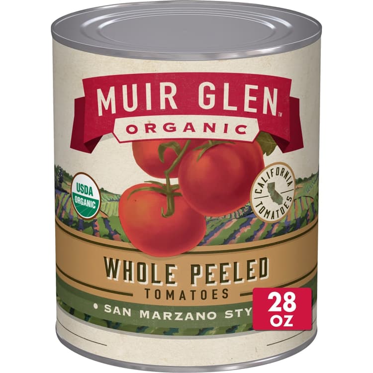 Muir Glen Organic Whole Peeled Tomatoes San Marzano Style