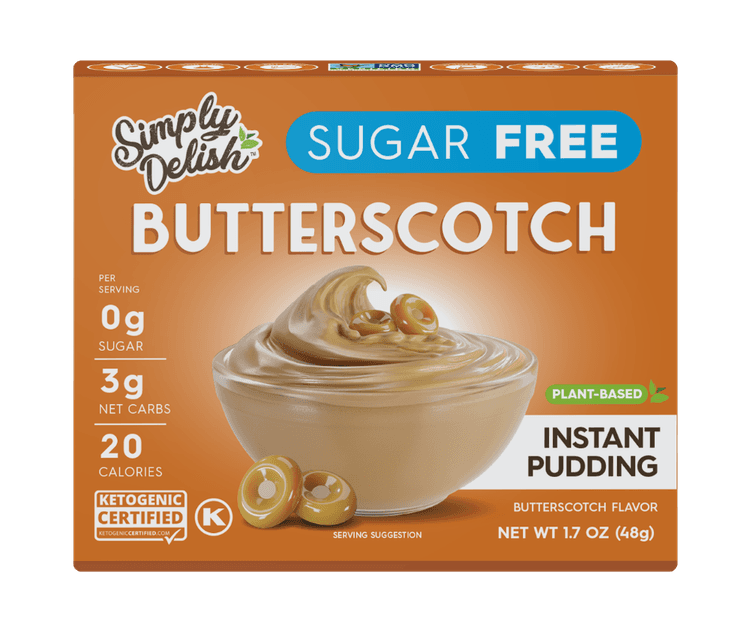 Simply Delish Sugar Free Instant Pudding Butterscotch